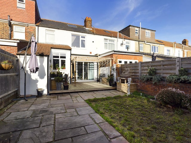 This three bedroom home in Hayling Avenue, Portsmouth is on the market for offers in excess of £375,000. It is listed by Chinneck Shaw.