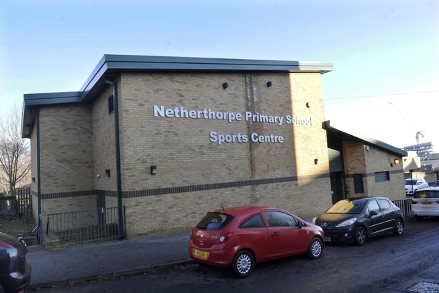 Netherthorpe Primary School is over capacity by four per cent. The school has an extra eight pupils on its roll.