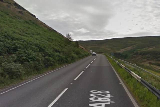 The Woodhead Pass was closed earlier after a collision