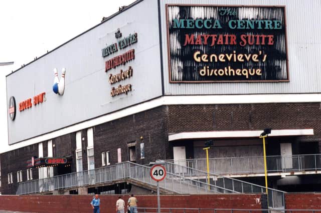 It was known to thousands and many have fond memories of the Mecca Centre, Genevieves and the Mayfair Suite in Newcastle Road.