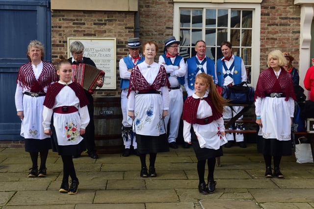 The Hartlepool Folk Festival at the museum in 2016.