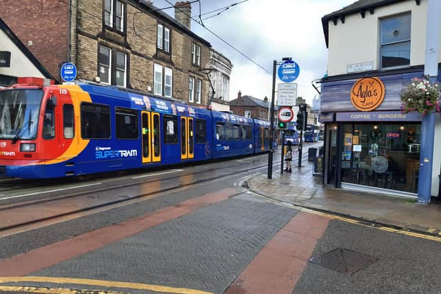 The Hillsborough Corner tram gate could be extended to ban traffic from 7am-7pm.