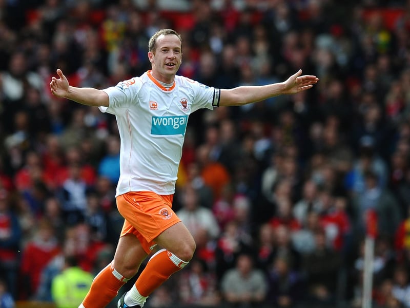 Former Blackpool FC midfielder Charlie Adam