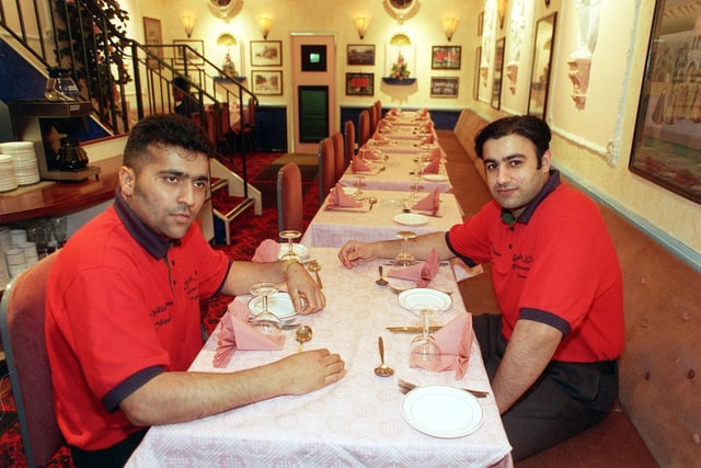 Managers, Adres Khan(left) and Nazakat Hussain at the Balti King, Broomhill.