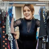 Pictured is Faye Mellors, of Sheffield's The Suit Works charity, which is celebrating serving its 1000th customer in its ongoing drive to help get people into work. Courtesy of The Suit Works.