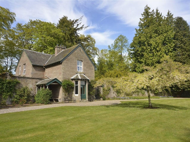 The head gardener's house is one of five estate buildings in the grounds.