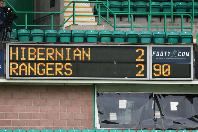 Jack Ross led Hibs to a draw against Rangers helped by some smart switches, including bringing Lewis Stevenson on for Josh Doig and moving Kevin Nisbet to the left.