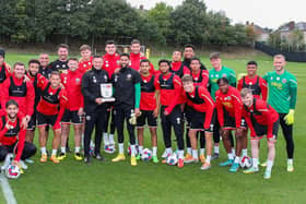 Paul Heckingbottom shares the manager of the month award for September with his Sheffield United squad