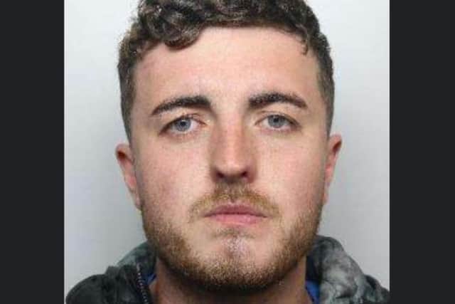 Pictured is Jonathan McAllister, aged 29, of Finkle Street Lane, at Wortley, Sheffield, who was sentenced at Sheffield Crown Court to 20 years of custody in his absence after he was found guilty of conspiring to import class A drugs, conspiring to supply class A drugs, possessing class B drug ketamine with intent to supply, and to possessing cash from the proceeds of crime.