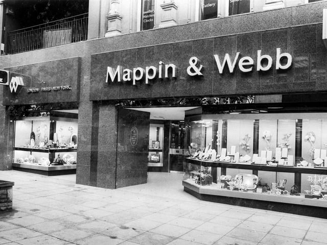 Mappin & Webb, Jewellers, Sheffield - 1983