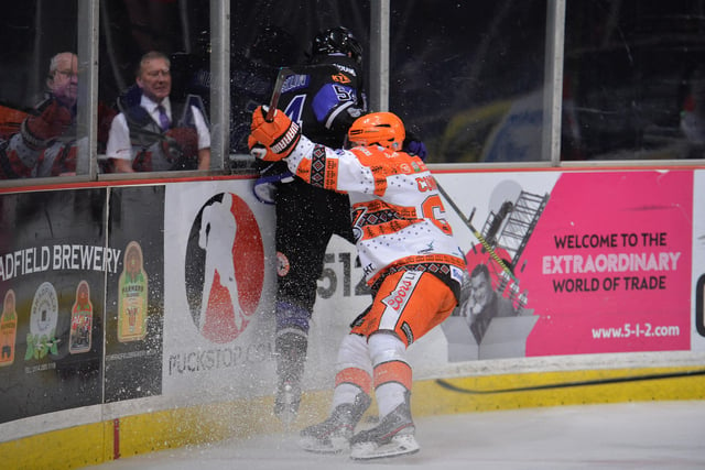 Sheffield Steelers in action