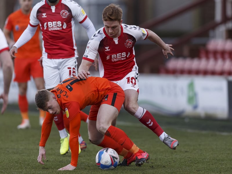 The midfielder is surely in line to be named player of the season at the Cod Army. Since arriving at Rochdale last summer, Camps has scored eight goals.