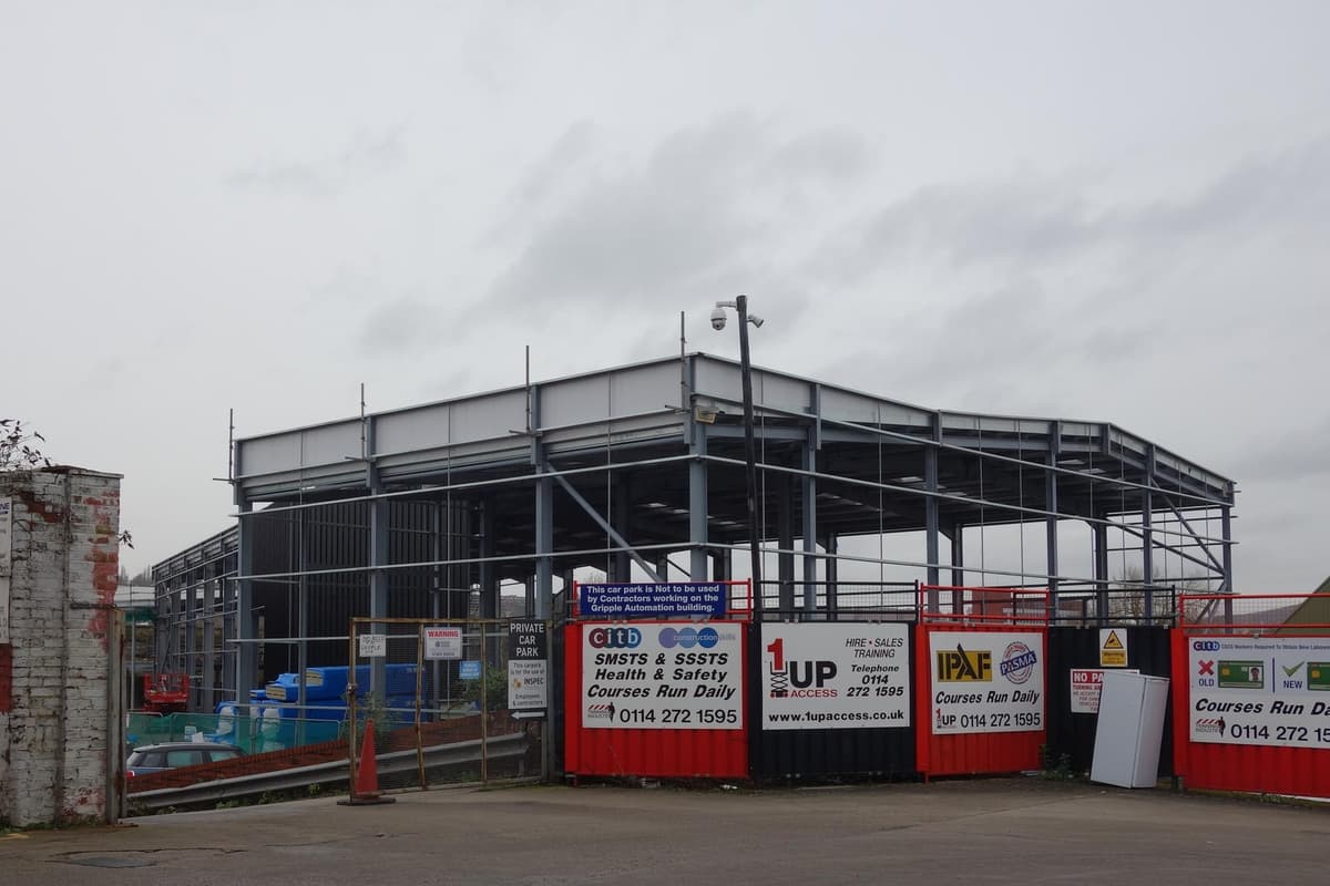 Gripple Rotherham £2m Gripple Automation factory set to open in Sheffield in summer