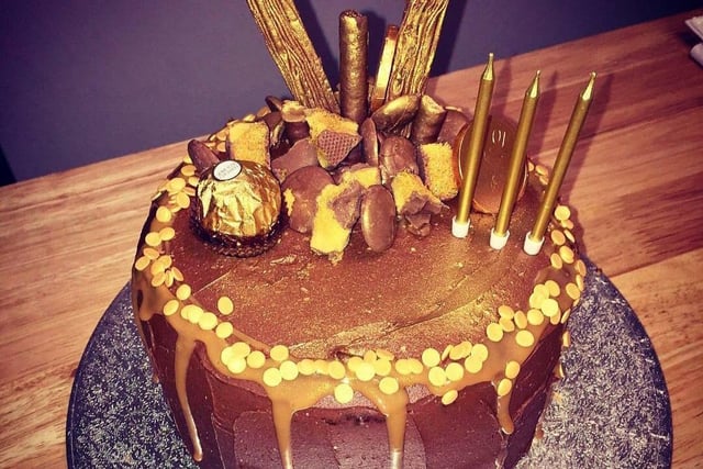 This cake from Fern Scrivens looks very indulgent