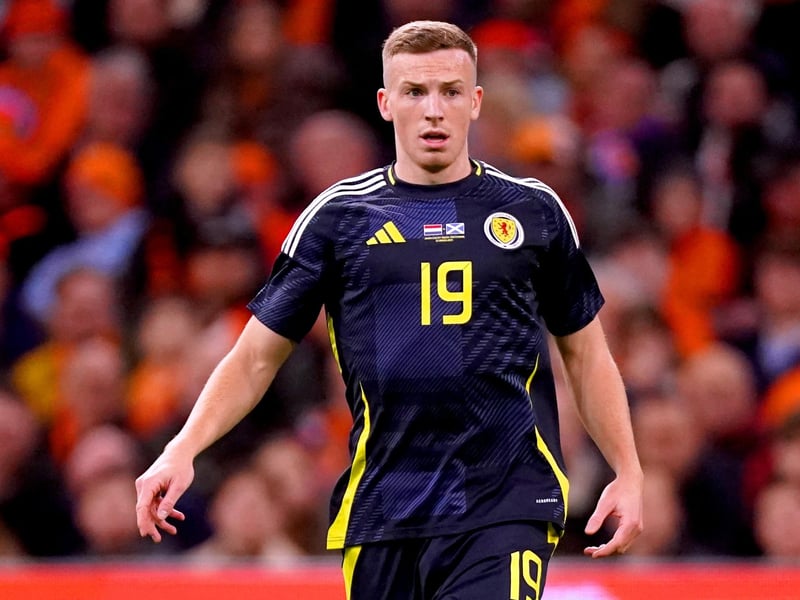 Scotland's Lewis Ferguson is definitely out of Euro 2024 after suffering an ACL injury. Expected return date: January 2025.