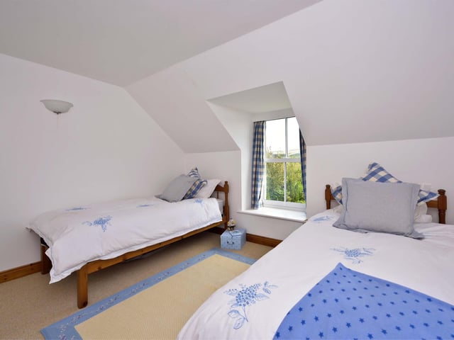 The farrmhouse has four good-sized bedrooms