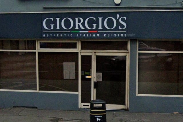 Giorgio's, 427-429 Sheffield Road, Whittington Moor, S41 8LT. Rating 4.5/5 (based on 459 Google Reviews). "The pizza was one of the best I have ever had. Nice house red wine as well."