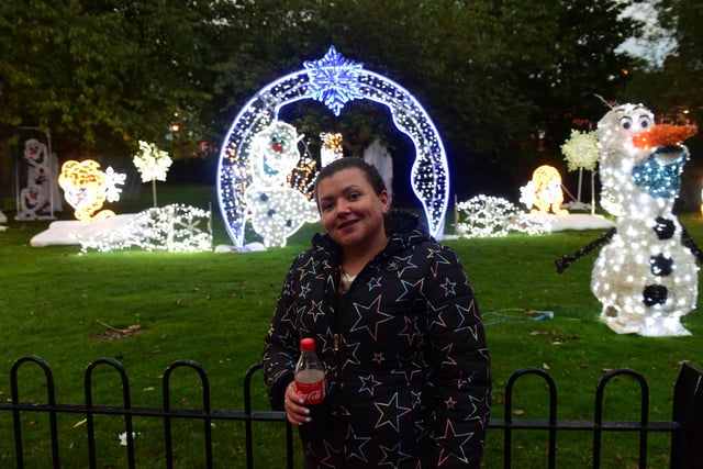 Robyn Simpson of Whitburn visits the Festival of Light.