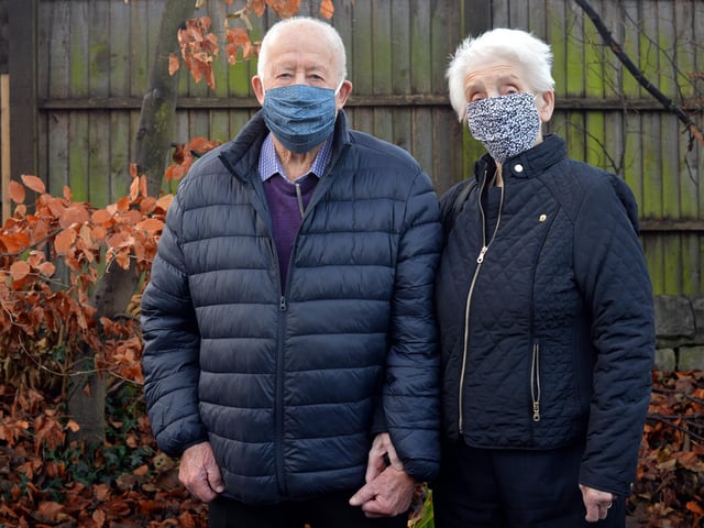 Ralph and Marlene Coleman, pictured. Picture: NDFP-15-12-20-CovidVaccine 9-NMSY