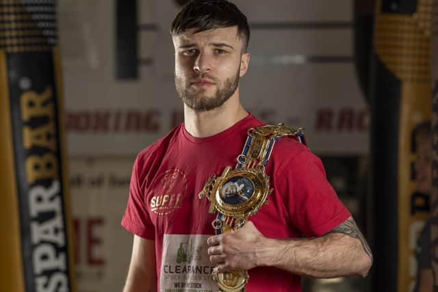 British flyweight boxing champion Tommy Frank. Photo: Scott Merrylees.