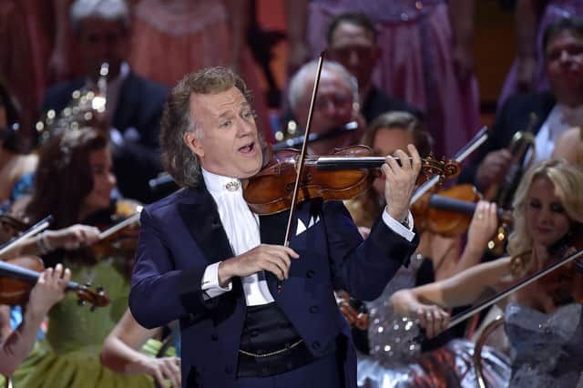 Andre Rieu's concert his the big screen next year