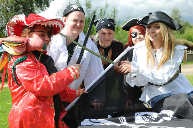 Bede's World pirates are ready for action in 2014. Remember this?