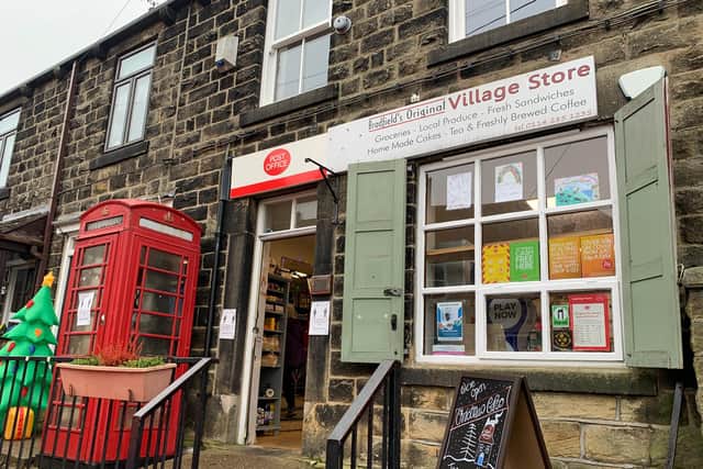 It's beginning to look a lot like Christmas at Flask End Village Shop & Bradfield Post Office