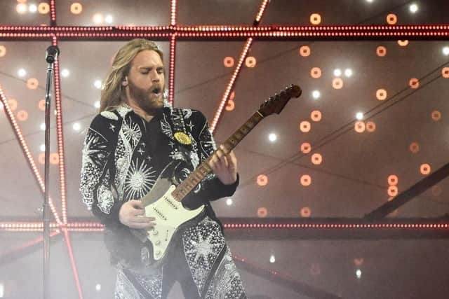 The UK is to host next year's Eurovision Song Contest after Sam Ryder earned second place to Ukraine this year. Photo by MARCO BERTORELLO/AFP via Getty Images)