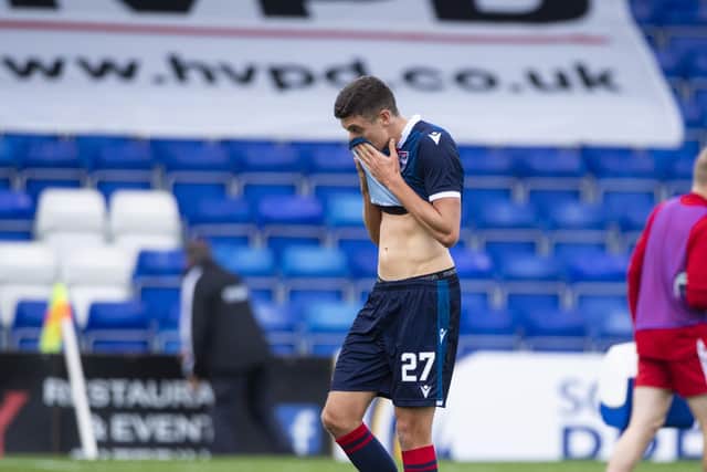 Ross County's Ross Stewart is reportedly a target for Sheffield Wednesday. (Photo by Bill Murray / SNS Group)