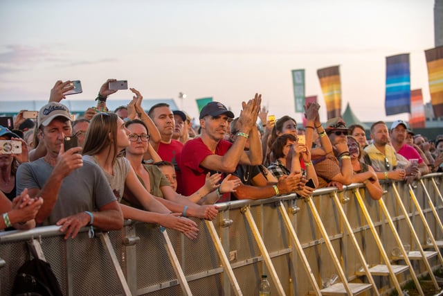 Victorious Festival 2019 - The crowd enjoying  Plan B on The Common Stage. Picture: Vernon Nash (250819-100)