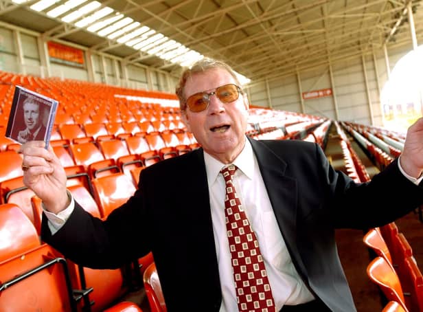 Former Sheffield United and England player Colin Grainger launched a CD at Bramall Lane