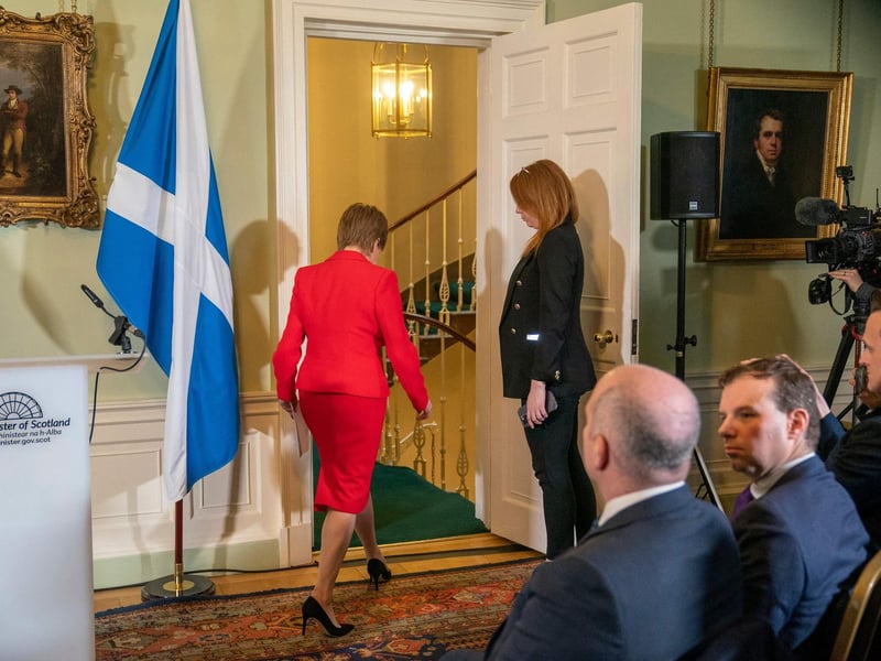 She vowed to continue as an MSP on the backbenches at Holyrood and said her life-long cause of independence is “being won”.