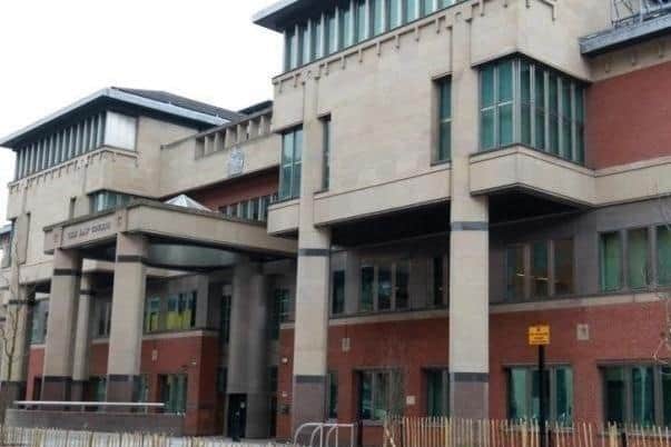 Pictured is Sheffield Crown Court.