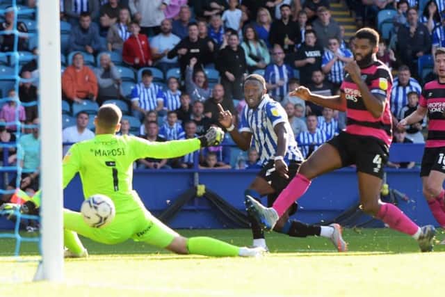Olamide Shodipo had a goal incorrectly ruled offside in Sheffield Wednesday's 1-1 draw with Shrewsbury Town.