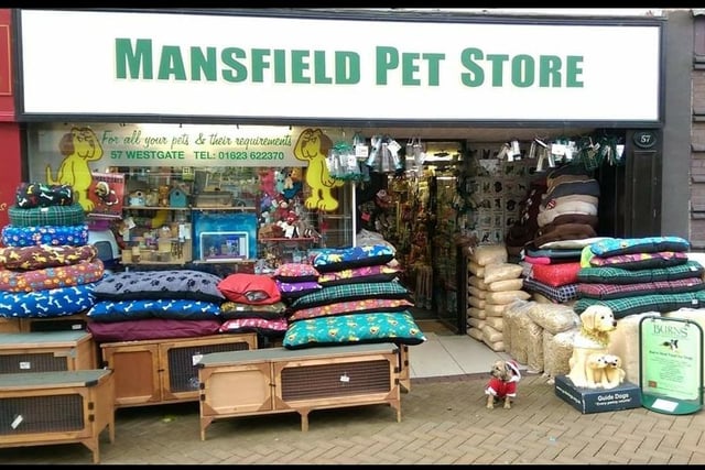 The pet shop on Westgate is delivering pet supplies to Mansfield and surrounding areas.