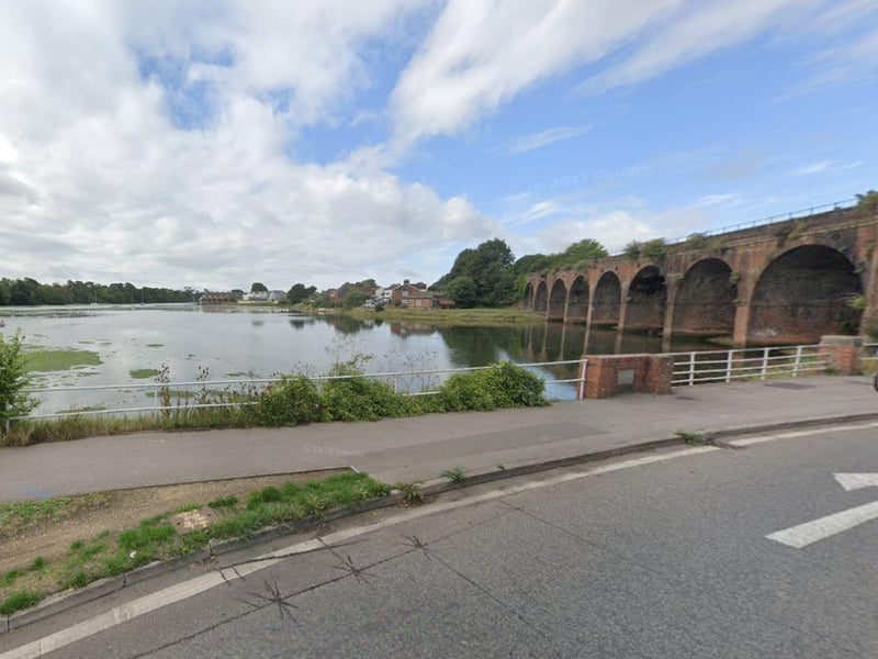 So many people drive past the Cams Hill Railway Viaduct every day which makes it easy to take it for granted. But for me, the 16 brick archways perfectly frame a picture-perfect area when you take a stroll along the footpath at Upper Fareham Lake and down towards the wider Portsmouth Harbour area.