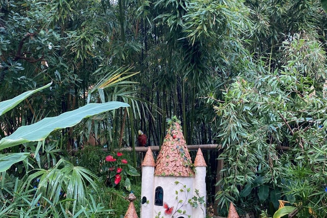 Fairy castle in the Winter Gardens by Christine Rose