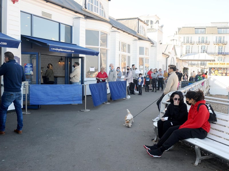 Deep Blue, South Parade Pier – 4 star, 386 reviews. Picture: Sarah Standing