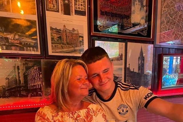 Conor Lynch and Mum
