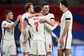 Will it still be all smiles for England by the end of Euro 2020? (Photo by Michael Regan/Getty Images)