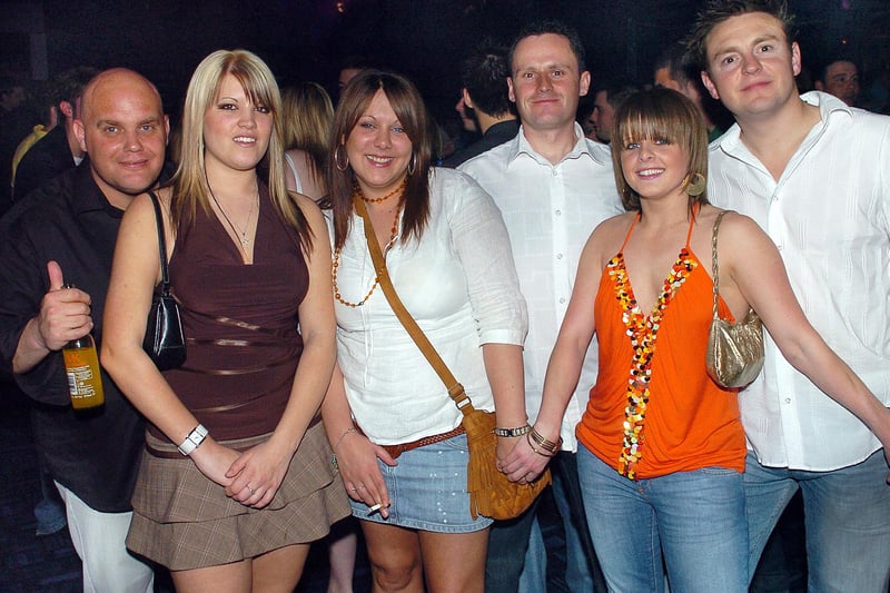 People enjoying a night at Time & Envy nightclub at South Parade, Southsea in 2005.