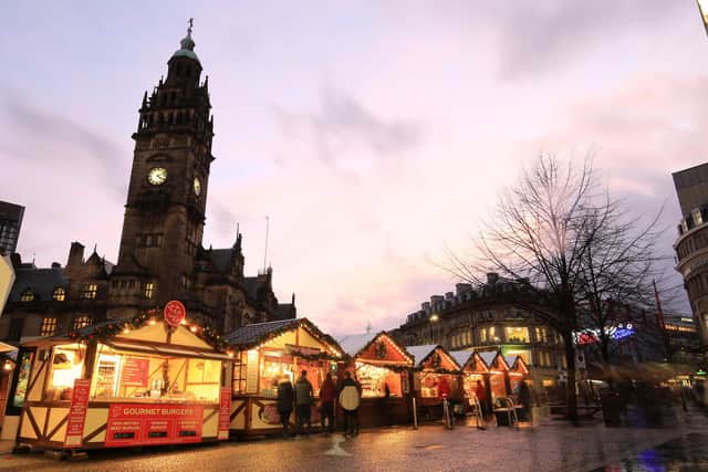Residents and visitors are gearing up for the festive season when Sheffield Christmas market returns to Fargate, bringing more than 50 stalls and log cabins to the city centre.
