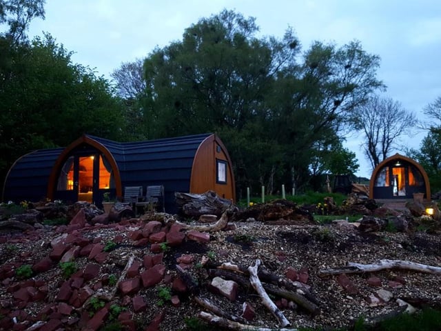 An eco-escape on a farm near Dunbar, Eco Indigo's cosy environmentally-friendly chalets have views over the sea, with chimnea-warmed terraces ideal for winter evenings. A three night stay taking you into 2022 will cost you £756 for two people.