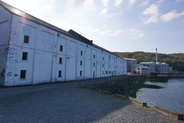 Ok so we've had to move some of the external lettering but there's no mistaking this distillery. REGION: Islay. Picture: Shutterstock
