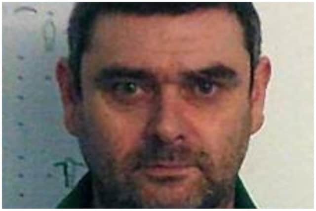 Malcolm Page is wanted by South Yorkshire Police after absconding from prison