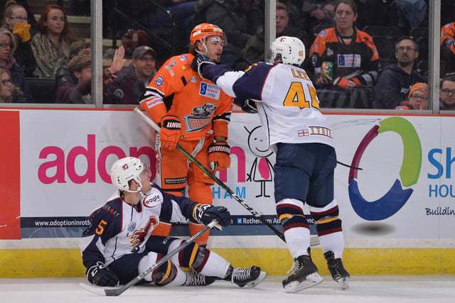 Sheffield Steelers in action