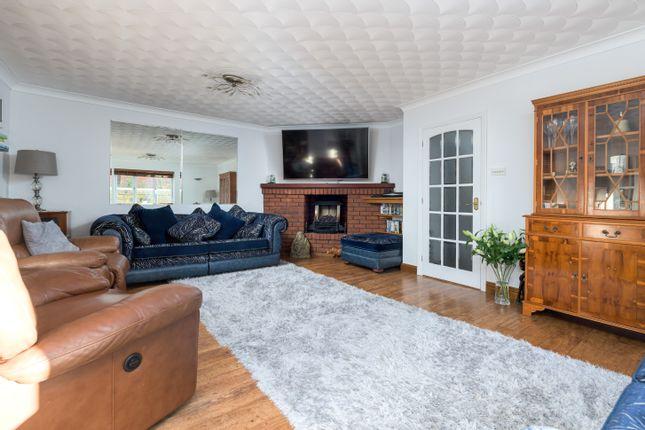 In total, the property boasts two large, modern living rooms.