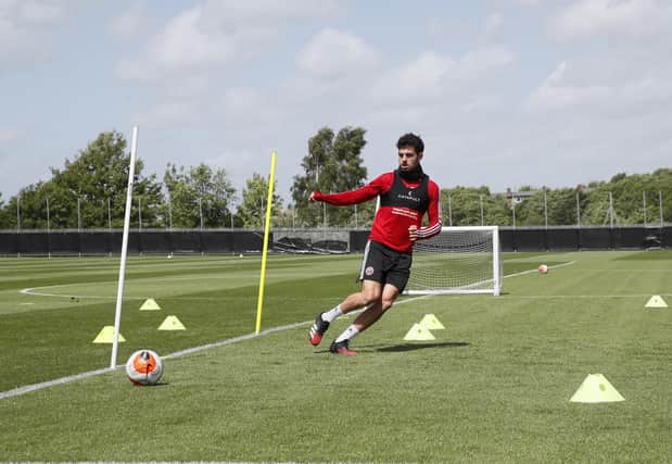 John Egan and his Sheffield United team mates returned to group training this week, as the Premier League's 'Project Restart' ramps upSimon Bellis/Sportimage