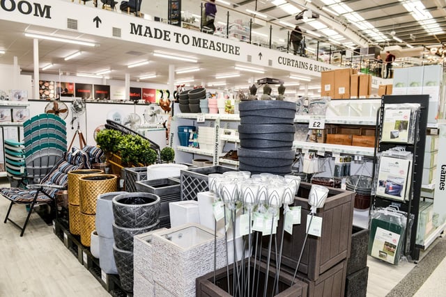 New Dunelm Mill store at The Spires Retail Park, Chesterfield