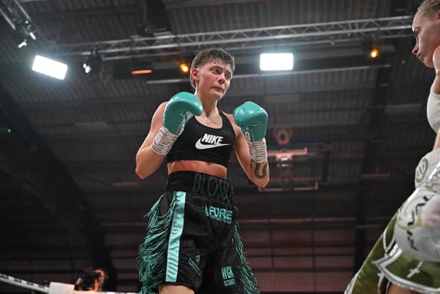 Ellie Hellewell means business. Picture: GBM Sports/Conor McMain